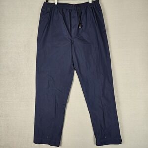 Zero Restrictions Pants Mens Large Featherweight Navy GORE-TEX‎ Zip Leg Outdoor